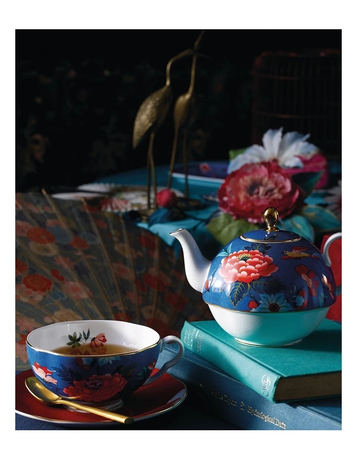 Budget ⭐ Wedgwood Paeonia Blush Tea Set for 1 ✨ 2 Budget ⭐ Wedgwood Paeonia Blush Tea Set for 1 ✨ - Image 2