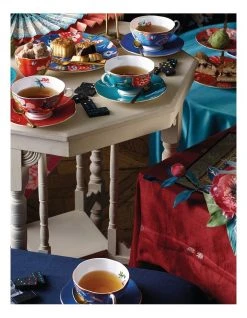 Brand new 🥰 Wedgwood Paeonia Blush Sugar & Cream Set Red 🥰 -Savor Home Store 599694580 2 720x928