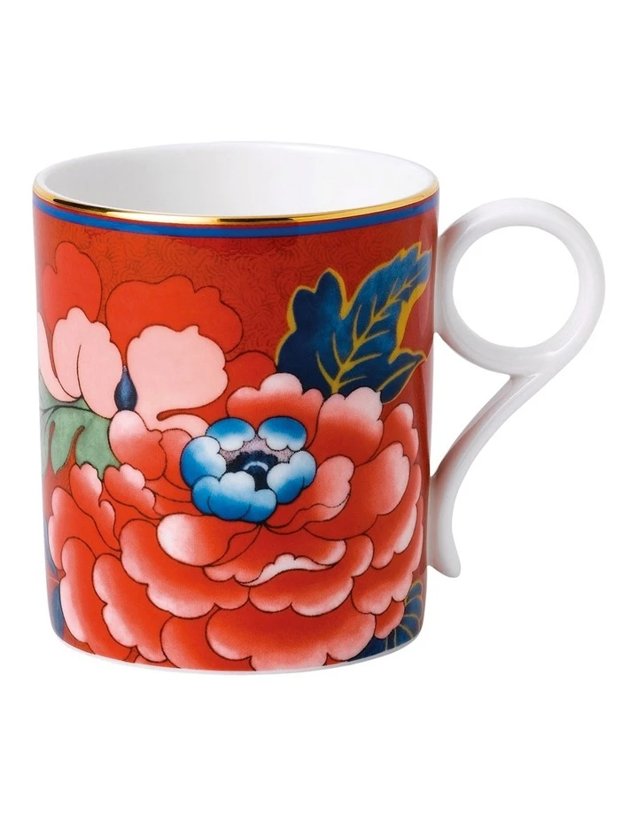 Brand new ๐ Wedgwood Paeonia Blush Mug Red ๐ 1 Brand new ๐ Wedgwood Paeonia Blush Mug Red ๐