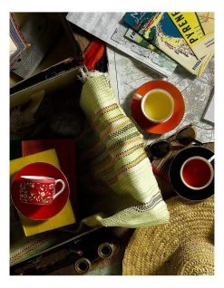 Coupon ⭐ Wedgwood Wonderlust Crimson Jewel Teacup & Saucer Red ⌛ -Savor Home Store 599696020 2 720x928