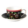 Best reviews of 😉 Wedgwood Wonderlust Oriental Jewel Teacup Saucer Black ⌛