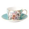 Best reviews of 👏 Wedgwood Wonderlust Camellia Teacup & Saucer Blue 🥰