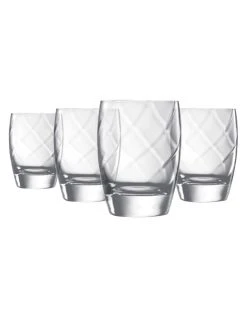 Flash Sale ✔️ Luigi Bormioli Canaletto Short Tumbler Set of 4 ✨ -Savor Home Store 606056880 3 720x928