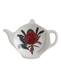 Hot Sale ✔️ Maxwell & Williams Royal Botanic Garden Telopea Tea Bag Tidy ⌛