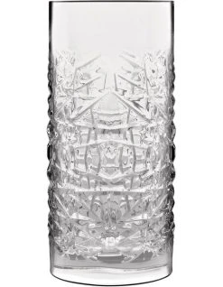 Discount 😉 Luigi Bormioli Set of 6 480ml Textures Hi-Ball l Clear 🔔