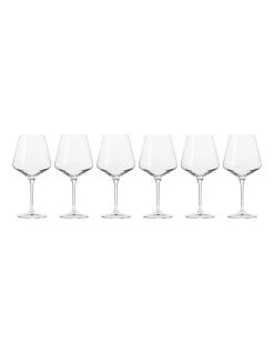 Outlet ⭐ Krosno Avant Garde 6 Piece 460ml Wine Glass Gift Boxed 💯