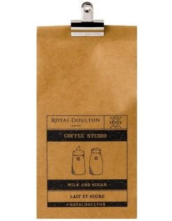 New ✔️ Royal Doulton Coffee Studio 112ml Sugar & Milk Set ✨ -Savor Home Store 616837060 2 720x928