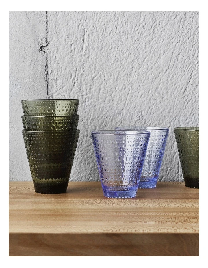 Brand new 😍 IITTALA Kastehelmi Set of 2 Tumbler Moss Green 🎉 2 Brand new 😍 IITTALA Kastehelmi Set of 2 Tumbler Moss Green 🎉 - Image 2