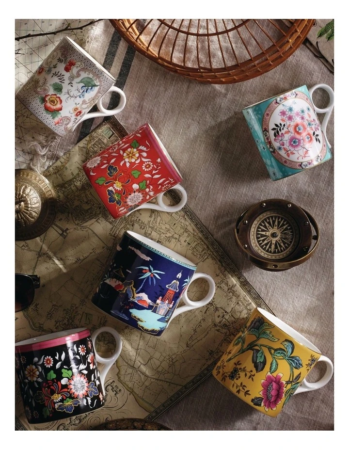 Discount ❤️ Wedgwood Wonderlust Set of 2 Large Mugs 💯 2 Discount ❤️ Wedgwood Wonderlust Set of 2 Large Mugs 💯 - Image 2