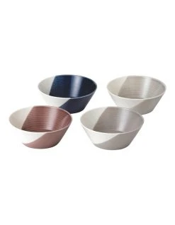 Outlet ❤️ Royal Doulton Bowls of Plenty 16cm Set of 4 Bowls ✔️