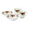 Promo ❤️ Royal Albert Old Country Roses Mug & Bowl Set of 4 White ⭐