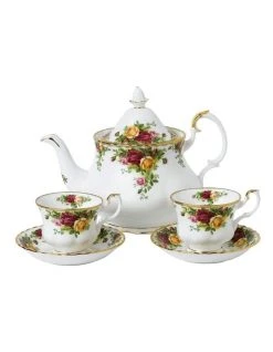 Brand new ✨ Royal Albert Old Country Roses Tea for Two White ✔️