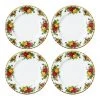 Best Pirce 🎉 Royal Albert Old Country Roses Plate 20cm (Set of 4) 🔔