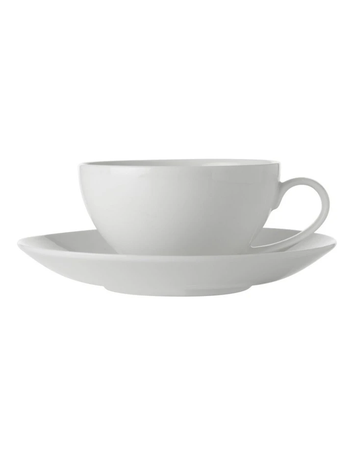 Coupon 🌟 Maxwell & Williams White Basics 200ml Coupe Cup & Saucer ✨ 1 Coupon 🌟 Maxwell & Williams White Basics 200ml Coupe Cup & Saucer ✨