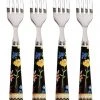 Top 10 😍 Maxwell & Williams Teas & C's Contessa Cake Fork Set of 4 Black Gift Boxed 🥰