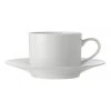 Promo ✨ Maxwell & Williams White Basics 250ml Straight Cup & Saucer ⌛
