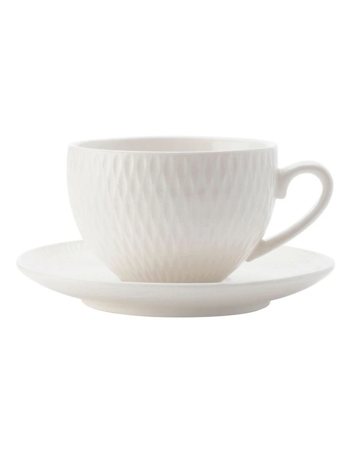 Deals 𧨠Maxwell & Williams White Basics Diamonds 90ml Demi Cup & Saucer π 1 Deals 𧨠Maxwell & Williams White Basics Diamonds 90ml Demi Cup & Saucer π