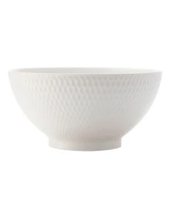 Promo ⭐ Maxwell & Williams White Basics Diamonds 20cm Noodle Bowl 🛒