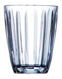 Deals ❤️ Salt&Pepper Set of 4 220ml Celine Tumbler Set Blue 👏