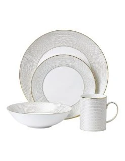 Wholesale โค๏ธ Wedgwood Arris 4 Piece Dinner Set โ๏ธ