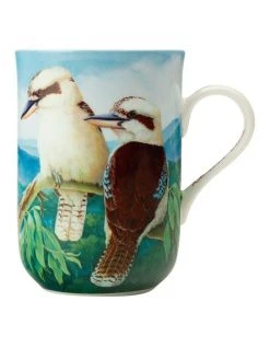 Outlet ❤️ Maxwell & Williams Birds of Australia KC 10 Year Anniversary Kookaburra 300ml Mug 👍
