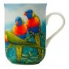 New 🥰 Maxwell & Williams Birds of Australia KC 10 Year Anniversary Lorikeet 300ml Mug 🔥