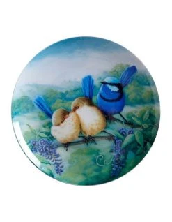 Buy ❤️ Maxwell & Williams Birds of Australia Katherine Castle 10 Year Anniversary 20cm Splendid Fairy Wren Plate 😉