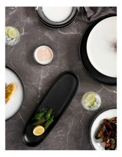 Flash Sale 🎁 Maxwell & Williams Caviar 30x9cm Oblong Platter Black ✔️ -Savor Home Store 720426610 2 720x928