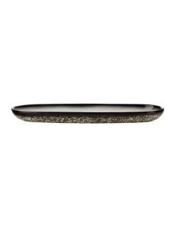 Best Pirce ⭐ Maxwell & Williams Caviar 40x12.5cm Oblong Platter Granite ❤️