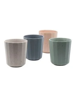 Cheapest 😀 Salt&Pepper Ikana Set of 4 260ml Cup 👏