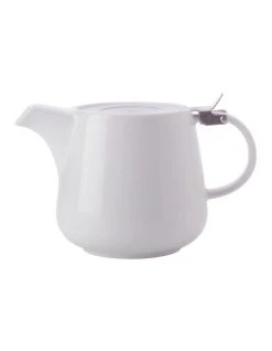 Deals 👏 Maxwell & Williams Basics 1.2L Teapot with Infuser Gift Boxed White 😀