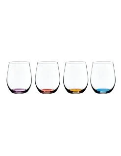 Best Pirce 💯 Riedel Happy O Wine Tumbler Vol. 2 Set Of 4 🔔