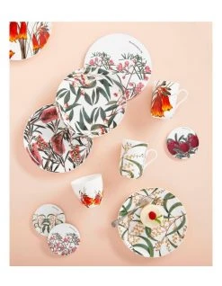 Coupon ⌛ Maxwell & Williams Royal Botanic Garden Telopea 9.5cm Ceramic Round Coaster ✔️ -Savor Home Store 728699590 2 720x928