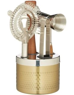 Deals 🤩 BarCraft 5 Piece Gift Boxed Cocktail Tool Set 👍