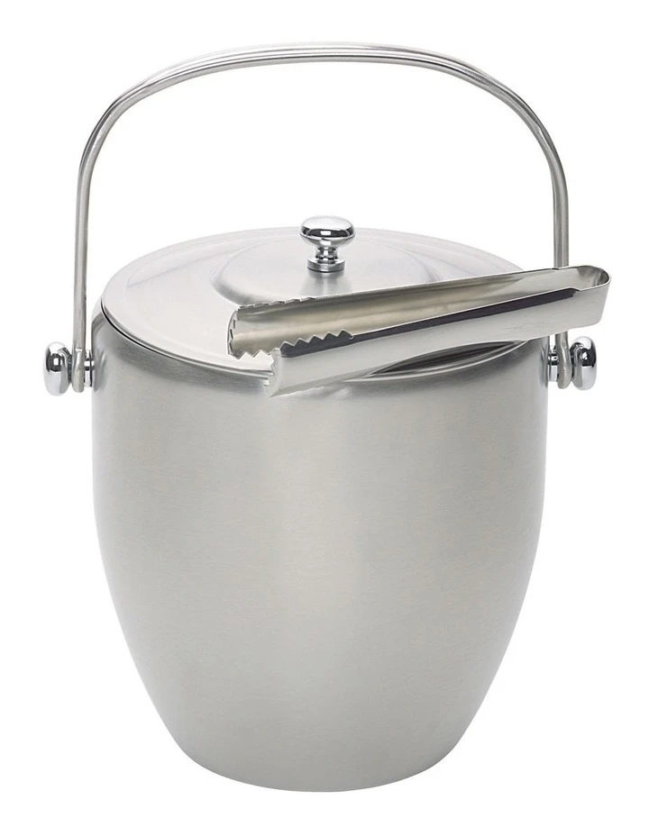 New β BarCraft Stainless Steel Gift Boxed Ice Bucket with Lid & Tong Set π 1 New β BarCraft Stainless Steel Gift Boxed Ice Bucket with Lid & Tong Set π