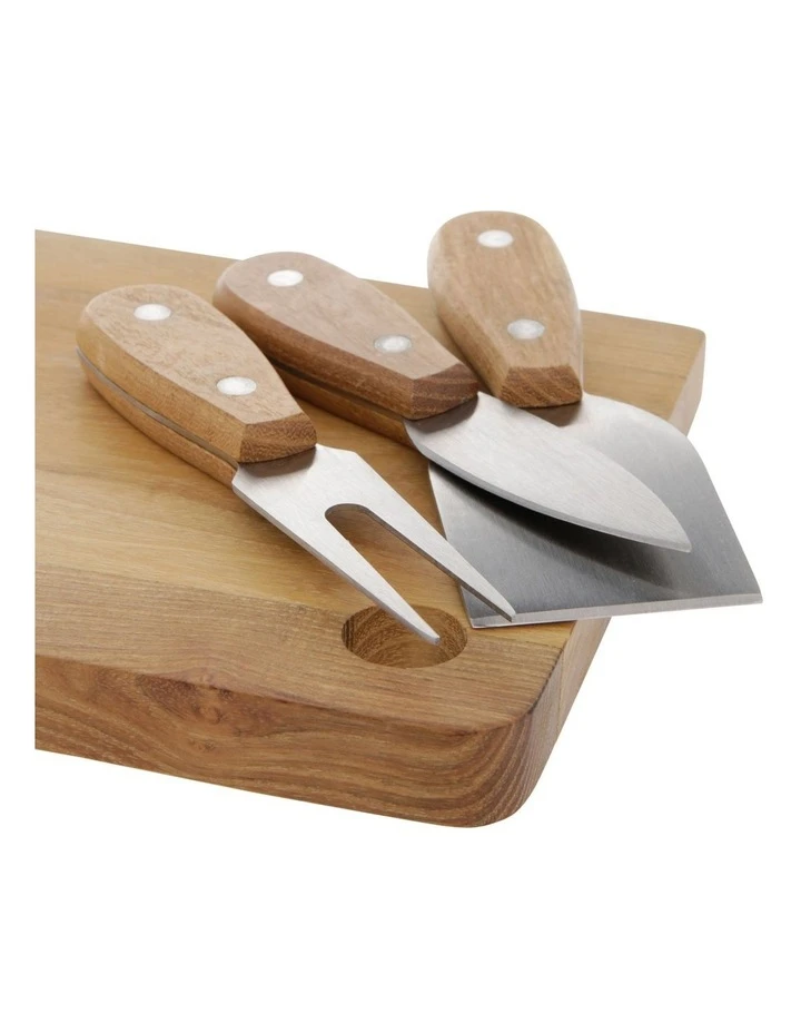 Cheapest ๐ฏ Vue 4-Piece Teak Wood Cheese Board Set ๐คฉ 2 Cheapest ๐ฏ Vue 4-Piece Teak Wood Cheese Board Set ๐คฉ - Image 2