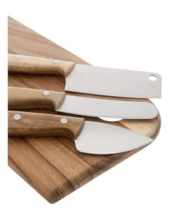 Top 10 ✔️ Vue 30x15cm Acacia Cheese Board & Knife Set with Canvas Wrap Natural ✨ -Savor Home Store 741785860 3 720x928