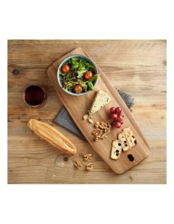 Wholesale 🌟 Vue 50x20cm Acacia Serving Board With 15cm Tapas Bowl Natural ⭐