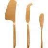 Discount 🔥 Vue 3pce Cheese Knife Set - Gold ⭐