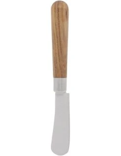 Best Sale ✔️ Vue Teak Soft Cheese Spreader Natural 🌟