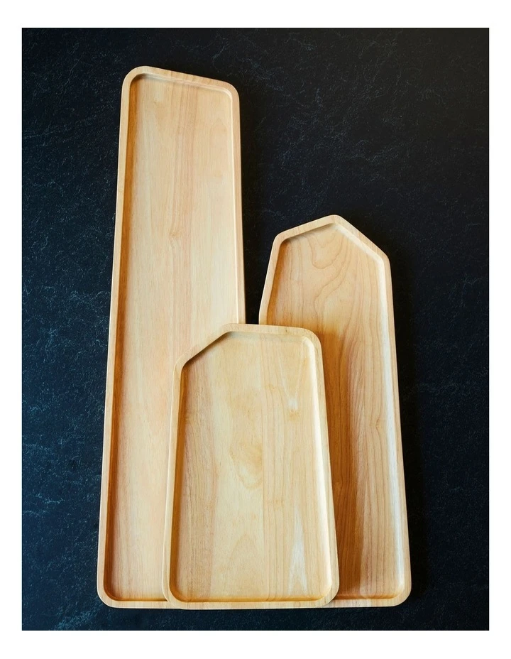 Flash Sale ❤️ Stanley Rogers Wooden Serving Platter Rectangular Large ✔️ 2 Flash Sale ❤️ Stanley Rogers Wooden Serving Platter Rectangular Large ✔️ - Image 2