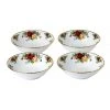 Promo ❤️ Royal Albert Old Country Roses 16cm Set of 4 Bowls 😉