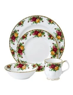 Cheapest ❤️ Royal Albert Old Country Roses 4pc Set Multi 👏