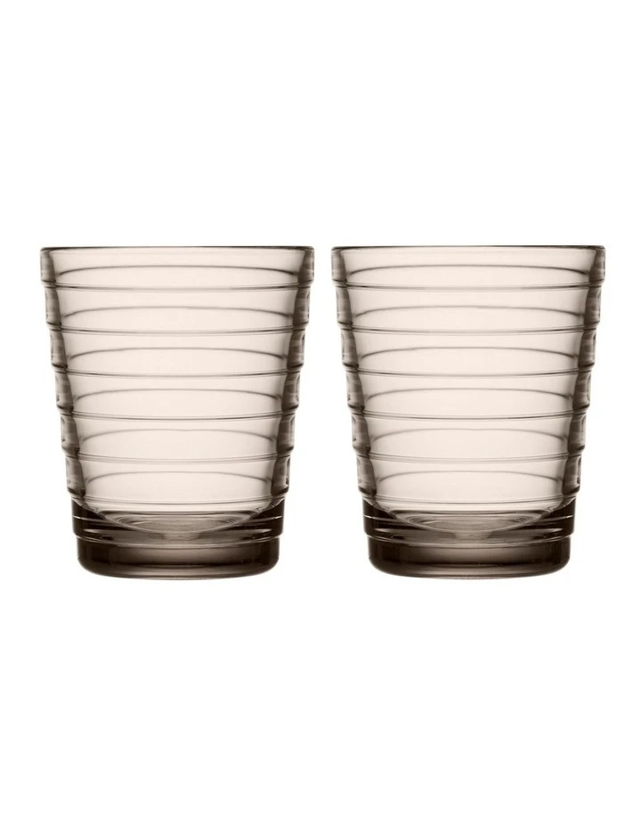 Outlet ๐ IITTALA Aino Aalto Set of 2 Tumbler Linen โจ 1 Outlet ๐ IITTALA Aino Aalto Set of 2 Tumbler Linen โจ