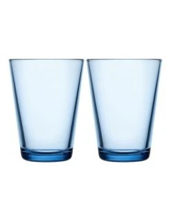 Brand new 😍 IITTALA Kartio Set of 2 Tumbler Aqua ⭐