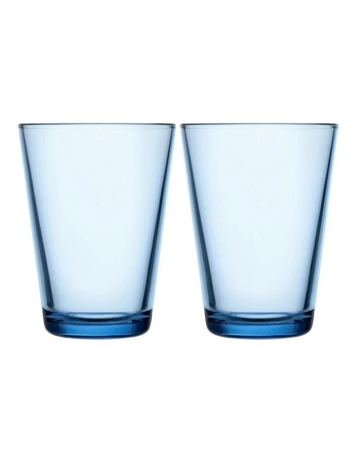 Brand new ๐ IITTALA Kartio Set of 2 Tumbler Aqua โญ 1 Brand new ๐ IITTALA Kartio Set of 2 Tumbler Aqua โญ