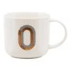 New ✔️ Salt&Pepper Alpha Mug 400ml - Letter O 🤩