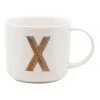 Outlet 🧨 Salt&Pepper Alpha Mug 400ml - Letter X ✨