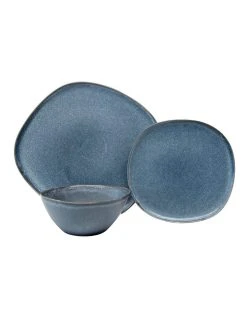 Hot Sale ⭐ Salt&Pepper Arch Dinner Set 12pc in Blue 🥰