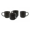 Best deal ❤️ Salt&Pepper Hana 4 Piece 300ml Mug Set Black ✔️
